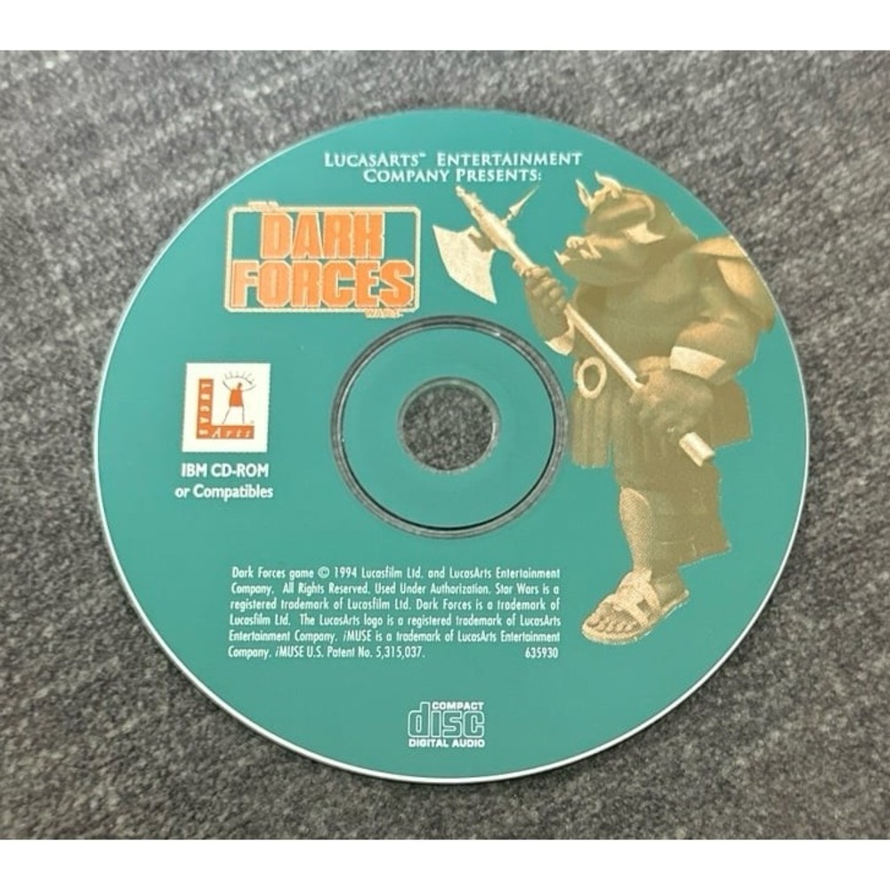 Star Wars Dark Forces (CD Rom) Used Disc Only